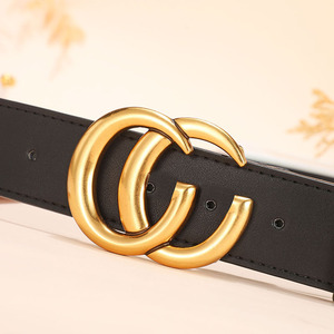 Nouvelle <span class=keywords><strong>Ceinture</strong></span> Vintage Réversible en Cuir GG pour <span class=keywords><strong>Femme</strong></span>, <span class=keywords><strong>Boucle</strong></span> Lisse Simple, Fourniture Directe Fabricant de Sacs de Pantalon, <span class=keywords><strong>Ceinture</strong></span> Couple - Product Image 3