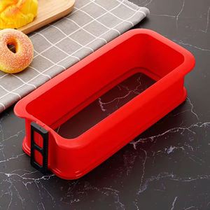 Moldes de Silicona Rectangulares Personalizados al por Mayor con Base para Cocinar - Product Image 1