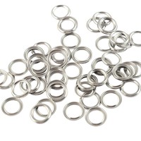 Vente directe d'usine œillets ronds en laiton/fer/acier inoxydable de haute qualité œillets en métal œillets pour vêtements/chaussures/sacs