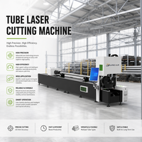 Machine de découpe de tubes à laser à fibre CNC économique avec mandrin flexible pour tubes métalliques de 120 mm, 160 mm et 220 mm de diamètre