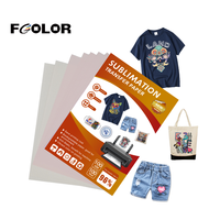 Papier de sublimation par transfert thermique Fcolor, vente directe d'usine, 100 grammes, format A4, pour tissu polyester