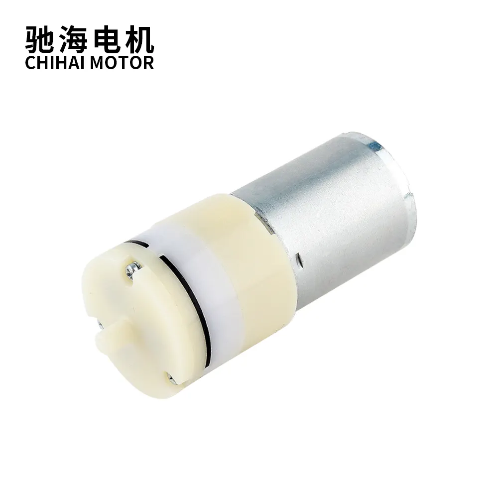 Chihai Motor Kohle bürste 370 DC 6V leise Luftpumpe 500mmHg Mini Fisch Auto Lade Schatz Sauerstoff pumpe