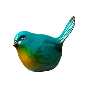 Fatto a mano a grandezza naturale uccelli ornamenti in resina all'ingrosso colorato grande tetta scultura per la casa e l'arredamento del giardino all'aperto - Product Image 1