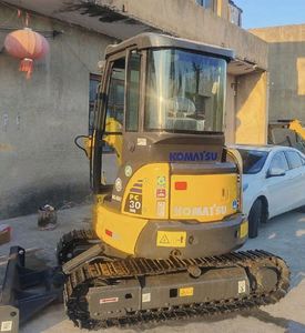 Mini-excavatrice Komatsu PC30 PC30MR d'occasion de 3 tonnes, d'origine japonaise, avec boîte de vitesses principale, pompe hydraulique, chenilles, pompe HAWE, pompe MOOG, moteur Fawde - Product Image 5