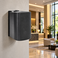 ROHS Amplifier Audio sistem PA luar ruangan profesional bersertifikat cangkang logam pasif aktif alamat publik suara pasang Dinding
