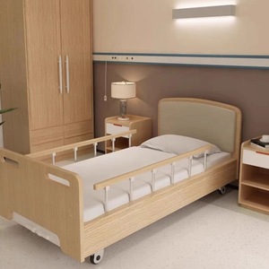 Cama de Hospital Manual 1950*900*500 con Barandilla para Personas Mayores - Product Image 1