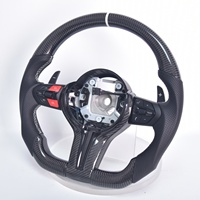 Volant de voiture en fibre de carbone pour BMW F01 F07 F30 F10 F15 F36 F20 F22 F44 F32 M3 M4 M5 M6 E92 E90 E70 M Volant sport