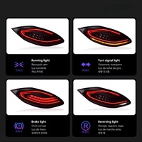 Feux arrière de voiture 2009-2013 970.1 Feux arrière à LED de style 2016 pour Porsche Panamera 970 970.1