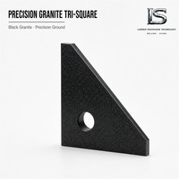 LANSEN Set Segitiga Granit Tiga Ukuran Bertingkat Precision Master Kit dengan Garansi 1 Tahun