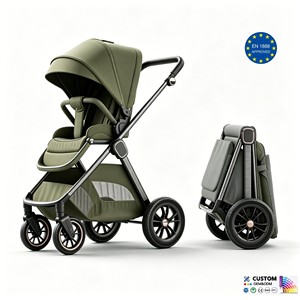 Cochecito de Bebé Plegable de Una Mano de la Mejor Calidad, Ligero, Diseño Moderno y Compacto - Product Image 1