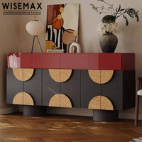 Meuble de rangement WISEMAX FURNITURE, style minimaliste italien, en bois, pour cuisine, salon, restaurant, hôtel, villa