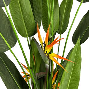 Plante artificielle de 180 cm, oiseau de paradis artificiel, faux bonsaï, verdure, <span class=keywords><strong>bananier</strong></span>, arbre artificiel pour la décoration de la maison et du jardin - Product Image 4