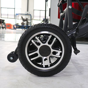 Silla de Ruedas <span class=keywords><strong>El</strong></span>éctrica en Oferta, Motor de 250W*2, Batería de Litio de 24V 15AH, Neumático Delantero Sólido de 7 Pulgadas, Neumático Trasero Neumático de 9 Pulgadas - Product Image 5