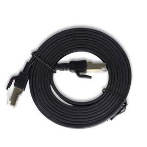 Cable Ethernet Plano Cat7 de 8 Conductores de Cobre Trenzado STP, Cable de Conexión de Red para Conexión LAN de Alta Velocidad - Product Image 6