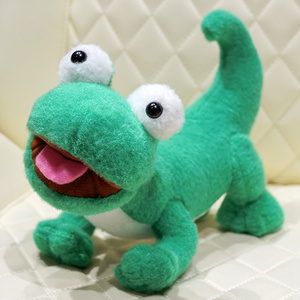 Peluche de Gecko Verde Personalizado, Juguete de Peluche Suave para Niños, Regalo - Product Image 5