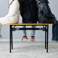 Mobilier de bureau de style moderne bureau de formation pliable pour l'école et le bureau table de consultation professionnelle pour étudiants