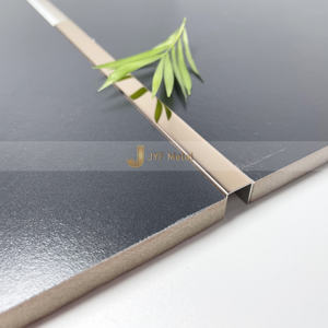 Bordure de carrelage en acier inoxydable en forme de U pour sols d'appartements - Durable, imperméable, installation facile, garantie de plus de 5 ans - Product Image 3