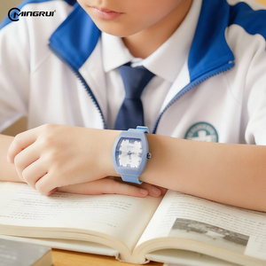 MINGRUI 25601 Orologio al Quarzo Sportivo <span class=keywords><strong>di</strong></span> Moda con Colori Sfumati Antichi, Impermeabile, Lussuoso in TPU Leggero per Studenti, Ragazze e Ragazzi - Product Image 5