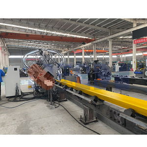 Punzonadora de acero de ángulo automático Raintech CNC potencia hidráulica modelo JGX2020S 1 año de garantía para estructura de acero - Product Image 5