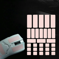 Bande antidérapante en silicone pré-découpée pour clavier, 0,2 mm, haute performance, universelle, antidérapante, pour souris, touches de clavier, ultra-fine