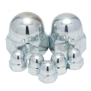 Écrous dôme hexagonaux en acier au carbone zingué DIN 1587 de haute qualité, personnalisés - Product Image 5