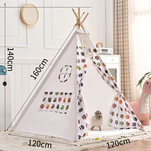 <span class=keywords><strong>Tenda</strong></span> da Gioco per Bambini in Cotone e <span class=keywords><strong>Lino</strong></span> a Strato Singolo per Interni, Personalizzabile, per Decorazioni Fotografiche di Neonati - Product Image 5