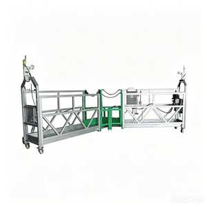 Plateforme suspendue à arc spécial pour éolienne, gondole électrique courbée pour la maintenance des tours de ventilateurs - Product Image 1