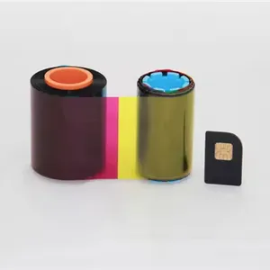 Fornecedor de fábrica Fitas coloridas Seaory UV/Prata/Fitas douradas adequadas para impressão em impressora de cartões por sublimação de tinta