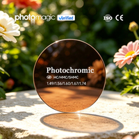 Photomagic Source Factory 1.56 Blue Block Coating Asp Uv420 Blue Cut Photogray Eyeglasses Lens Lentilles photochromiques