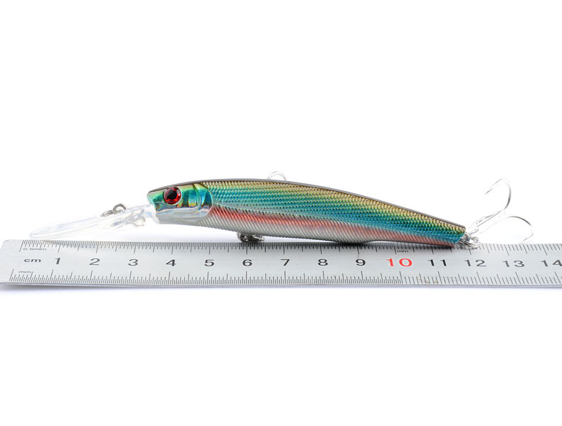 新デザイン ロングタング マウス 人工プラスチック ミノー ルアー 12cm