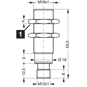 Capteur de proximité DCC18M10/10AIK-IBS Produit - Product Image 2
