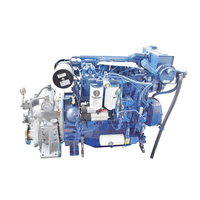 Moteur marin Weichai WD12 WD10 WP12 WP13 300HP 350HP 375HP 400HP 250HP 450HP 550 HP 500HP 4 temps refroidi par eau pour bateau