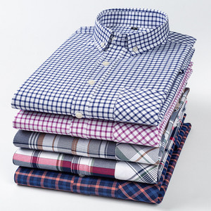 Camicia Casual da Uomo, Nuovo Stile Primavera-Autunno, 60% Cotone, Tessuto Oxford, <span class=keywords><strong>Manica</strong></span> <span class=keywords><strong>Lunga</strong></span> <span class=keywords><strong>con</strong></span> <span class=keywords><strong>Bottoni</strong></span>, Vendita all'Ingrosso - Product Image 3