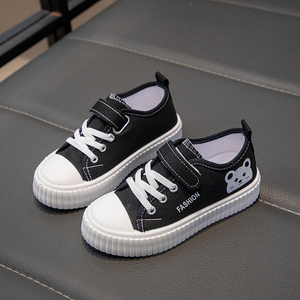 <span class=keywords><strong>Scarpe</strong></span> di <span class=keywords><strong>Tela</strong></span> Casual Primaverili per Bambine di Alta Qualità con Design a Cartoni Animati e Chiusura in Velcro - Product Image 4