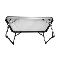 Table de pique-nique en aluminium pliante de mini valise extérieure pliable portative pour le camping