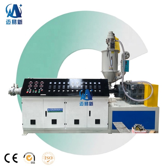 SJ90 Single Screw Plastic Pipe and Profile Extruder Machine for PP HDPE PPR Plastic Recycling and Pelletizing