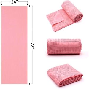 Serviette de yoga en microfibre antidérapante écologique personnalisée - Product Image 1