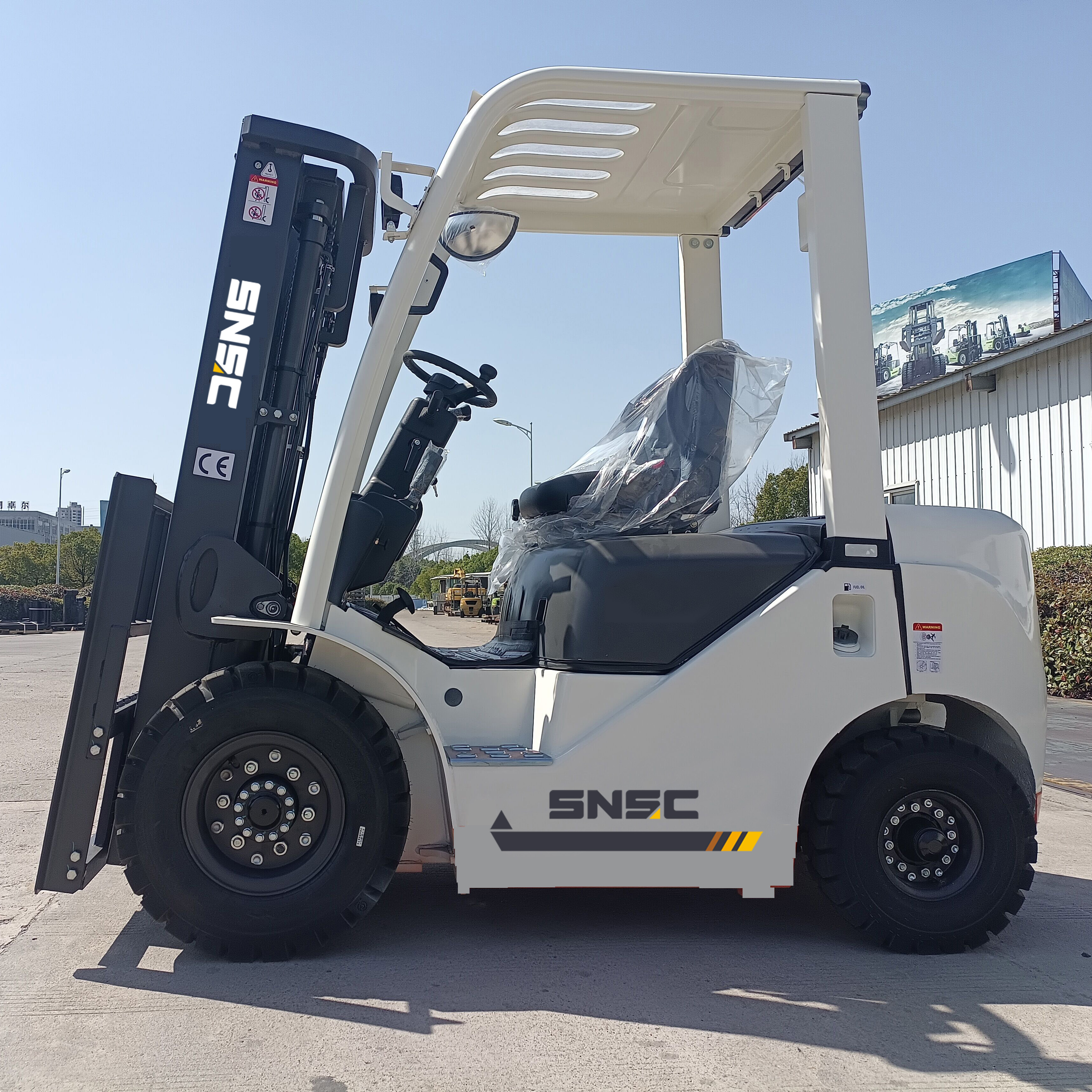 Carretilla elevadora 2 тонны 2,5 тонн дизельный вилочный погрузчик с контейнерной мачтой