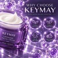 Crème Visage Anti-rides Raffermissante Hydratante en Profondeur au Bakuchiol Liposomique et Céramide, Marque Blanche, Végane, OEM ODM, Soins de la Peau