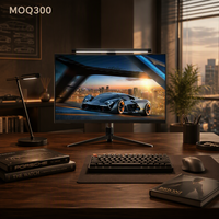 Écran d'ordinateur de bureau incurvé sans cadre de 32 pouces, 1080P, 75-100Hz, 2800R, écran large