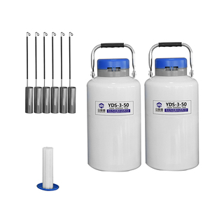 Mini Cryo - Réservoir d'azote liquide de 3 <span class=keywords><strong>litres</strong></span> - 6 canisters pour laboratoire - Product Image 3