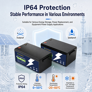 יצרן סוללות LiFePO4 12.8V 50Ah בעלות מחזור עמוק, סוללת ליתיום להחלפת סוללות עופרת-חומצה לקרוואנים, יאכטות ואנרגיה סולארית, סיטונאי - Product Image 2