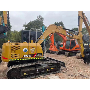 Excavadora Usada de Marca China SANY 75C con Buen Motor y Bomba, Certificación CE EPA, Excavadora de Cadenas Sany sy75c 75c de Segunda Mano - Product Image 2