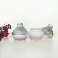 Flacon de sérum en verre rose dégradé de luxe Doully, emballage cosmétique, crème pour le visage, huile capillaire, nettoyant pour le visage, vaporisateur à pompe, soin de la peau