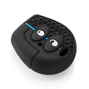 Custodia Protettiva in Silicone per Chiave Smart VW Polo Golf Passat Bora Sharan Skoda Octavia Fabia Seat Corboda Leon <span class=keywords><strong>Ibiza</strong></span> - Product Image 4