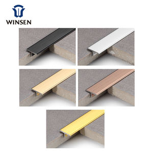 Tira en forma de T para decoración de suelo, adorno de borde de azulejo de cerámica y aluminio, muestra gratis - Product Image 6