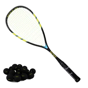 Super Ringan Penuh Karbon Grafit Raquete De Squash Raket untuk Dijual