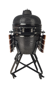 Kimstone Grill d'extérieur 21 pouces Barbecue Grill Kamado Four à fumée Four à braiser <span class=keywords><strong>Pizza</strong></span> Four à charbon de bois en céramique - Product Image 3