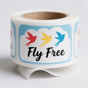 Hojas de Etiquetas Adhesivas con Corte Personalizado, Etiquetas Holográficas, Impresión de Logotipo de Empresa, Resistentes a los Rayos UV, Impermeables, Ecológicas - Product Image 3