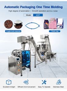 Hot sales Low cost 1kg 2kg 5kg <span class=keywords><strong>coffee</strong></span> beans peanut snack food big bag vertical packing machine - Product Image 4
